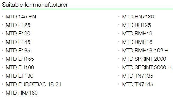 Adapter 618-0140 piasta noża do MTD Deck N EH125 Gutbrod Sprint 2000