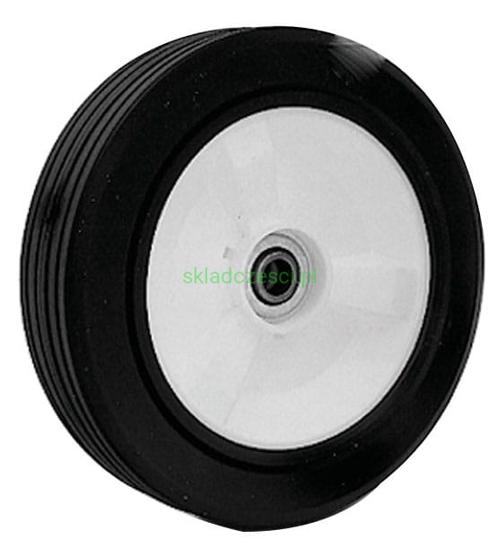 Koło kosiarki 175 mm fi osi 12 mm plastikowe opona gumowa