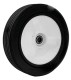 Koło kosiarki 175 mm fi osi 12 mm plastikowe opona gumowa