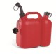 Kanister dwukomorowy Tecomec - 5 L + 2,5 L