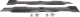 Noże mulcz do John Deere X130R X130H X155R X155H 107H