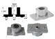 Adapter, uchwyt, piasta noża do kosiarek Husqvarna 51